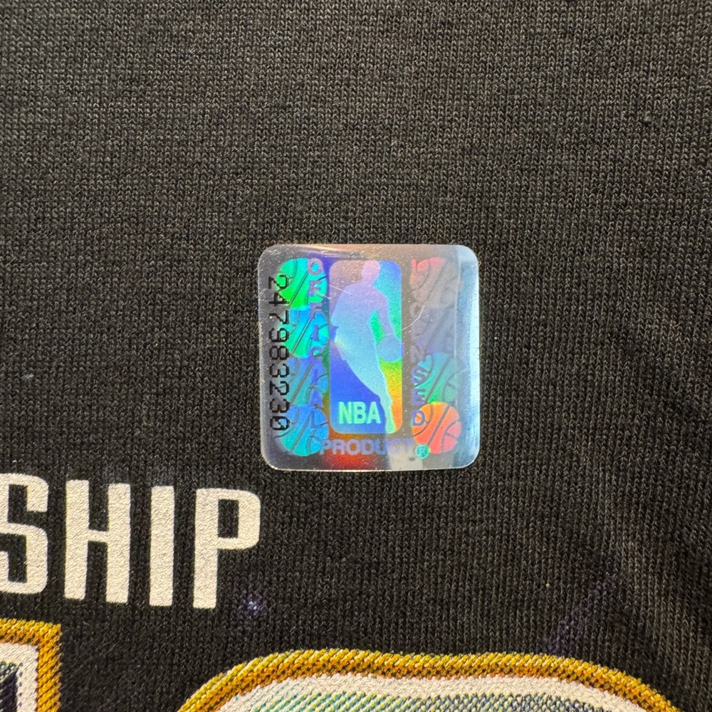 NBA Black and Gold Finals Commemorative T-Shirt - Picture 3 of 5